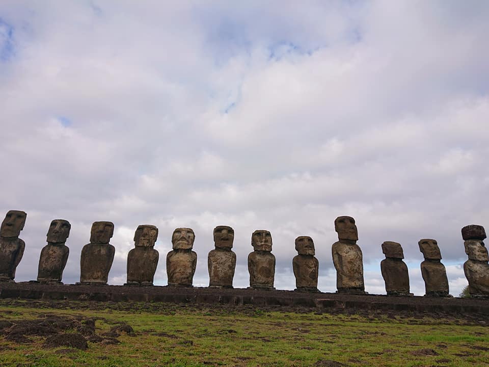 moai by the sea